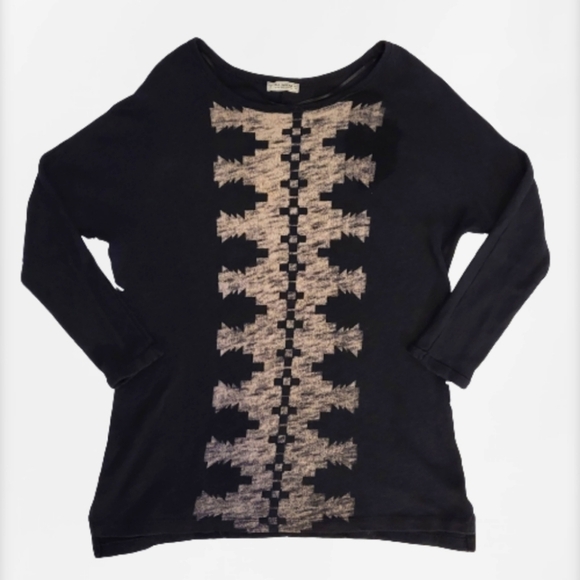 Pull&Bear Sweaters - Women's Pull&Bear sweater small pre-owned used great blue patterned aztec